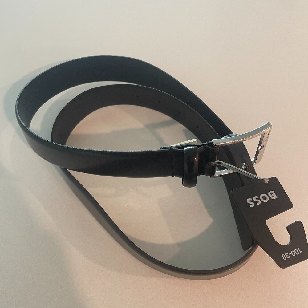 Hugo Boss Men's Belt - Size 36"-38" - Black - New with Tags